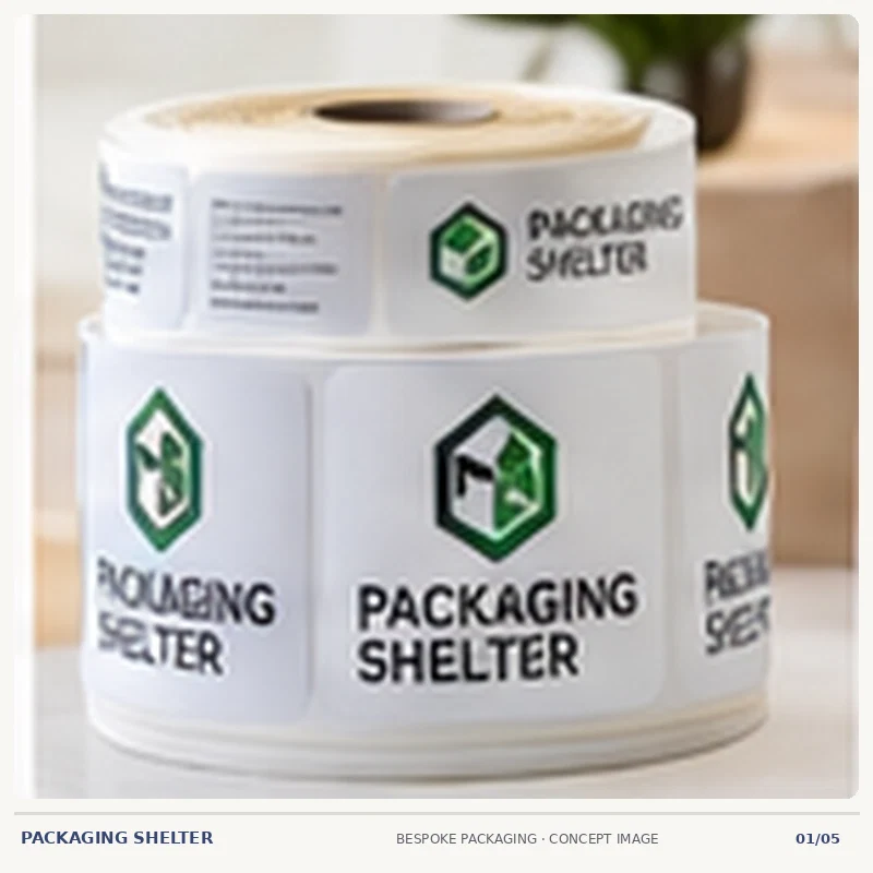 Photographic-style bespoke packaging mock-up for Pre-Roll Packaging Labels
