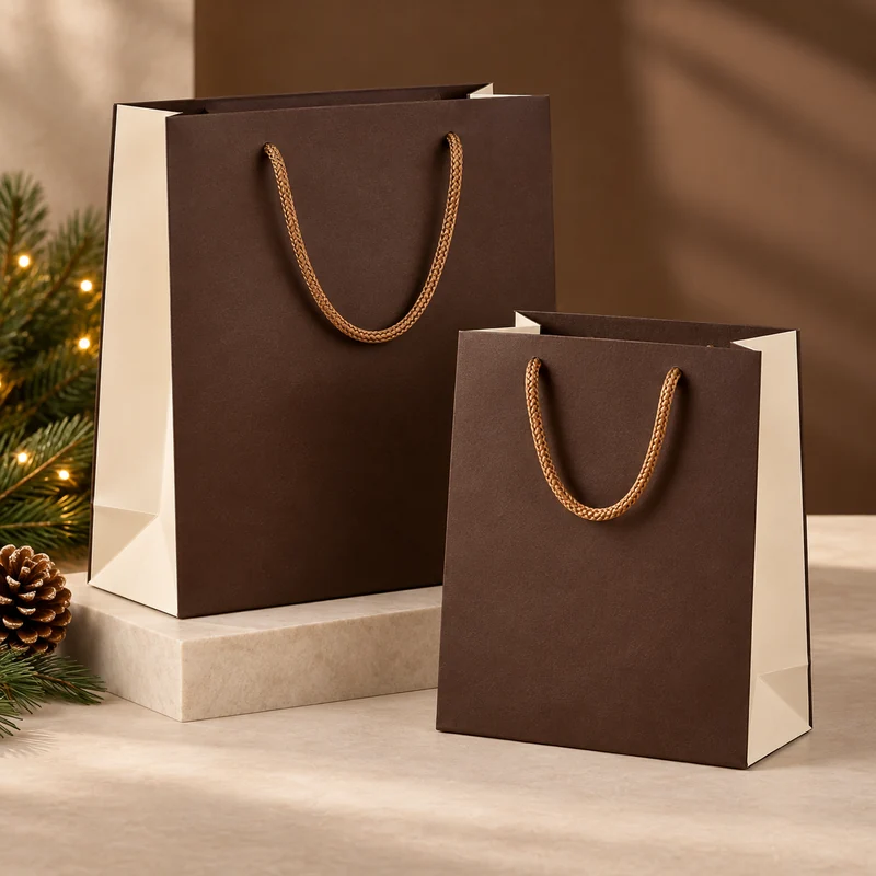 Christmas Gift Bags packaging example