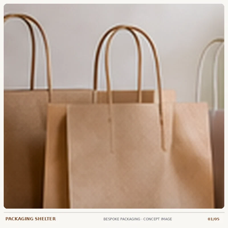 Food Bags packaging design mock-up
