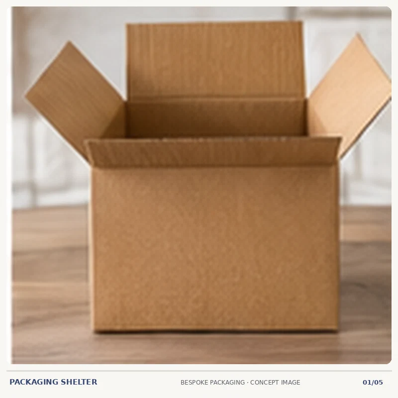 Double Wall Boxes packaging design mock-up